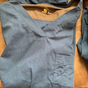 Carhartt Men’s XXL Ripstop Scrub top Used